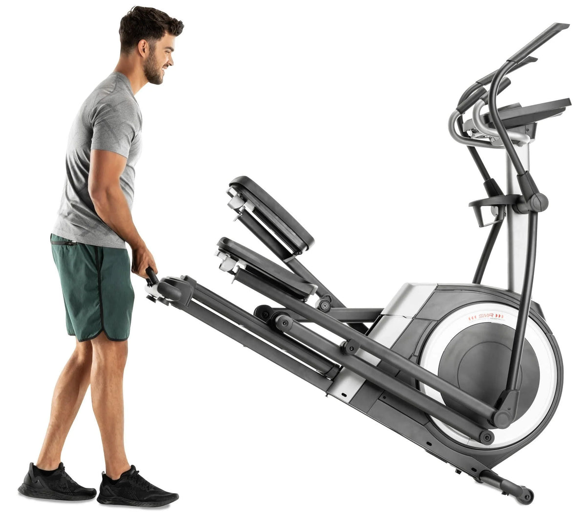 Smart Elliptical Trainer with 10 In. HD Touchscreen H348415
