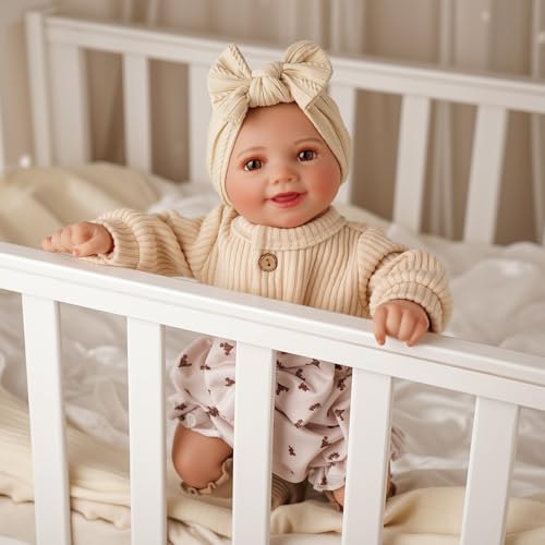 17Inch Soft Vinyl Realistic Poseable Baby Doll I5437