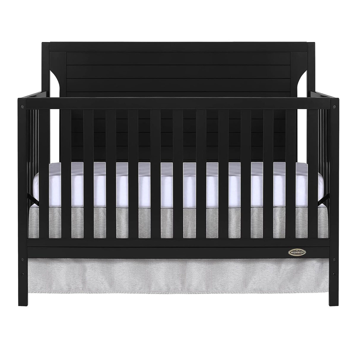 Black 5-in-1 Convertible Crib T368