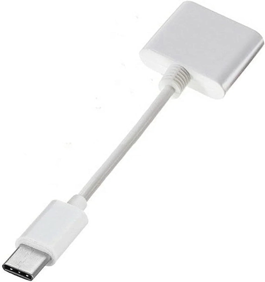 White 30pin Female to USB 3.1 Type-C Sync Data Charging Adapter Cables Y647406