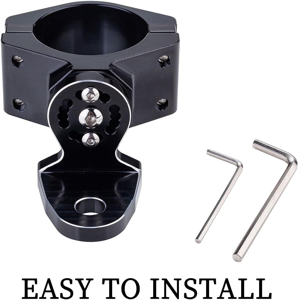 360° Rotating UTV Mount Bracket for 1.75-2inch Roll Bar, Pack of 2 E866344