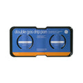Black Porcelain Gas Range Double Drip Pan Y9496