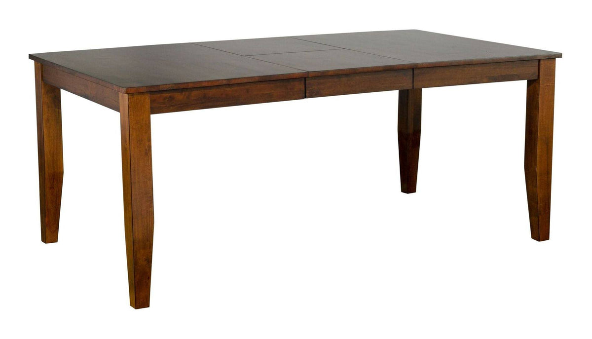 72x22 Rectangular Leg Table with Butterfly Leaf Z15562