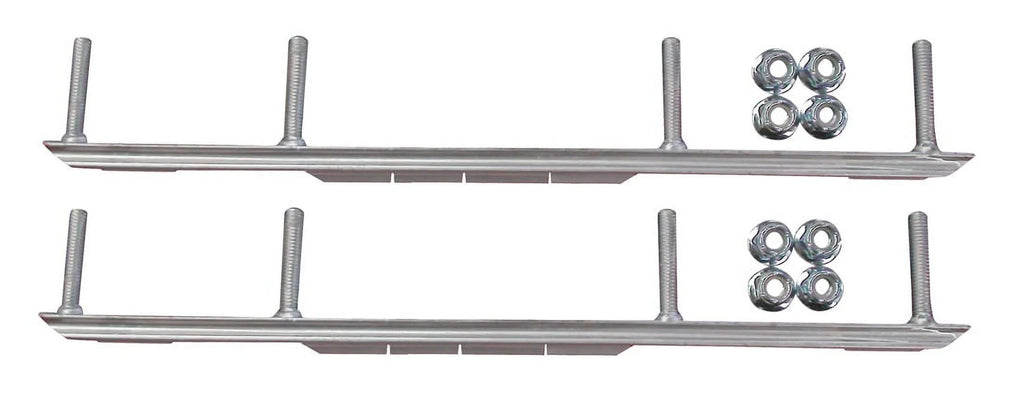 Yellow XCS Snowmobile Skis with 6" Shaper Bars Complete Kit X401682