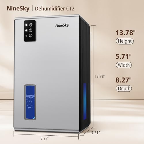 95 OZ Water Tank Dehumidifier with Auto Shut Off R72366