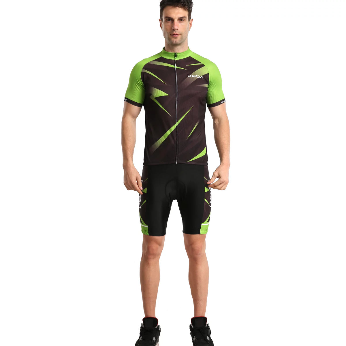Breathable Padded Cycling Shirt Set X5374