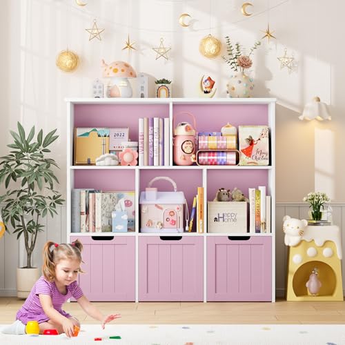 White Toy Storage Organizer with 3 Movable Drawers A881