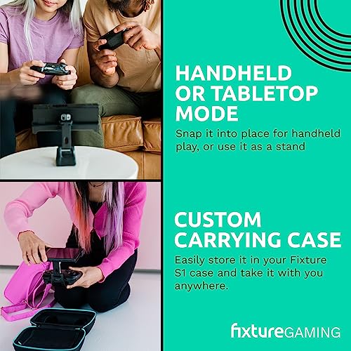 Gaming Console Monitor and Controller Mount with Carrying Case O519
