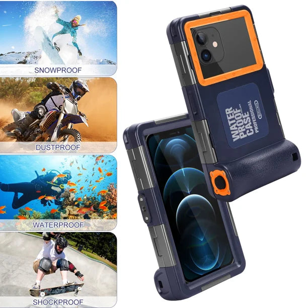 Waterproof Protective Case for Phones Up to 6.9 Inch L7572