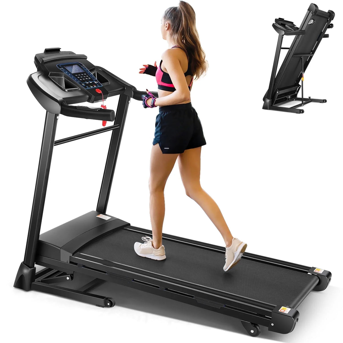 3.25 HP Folding Treadmill with 15-Level Inclines P51313