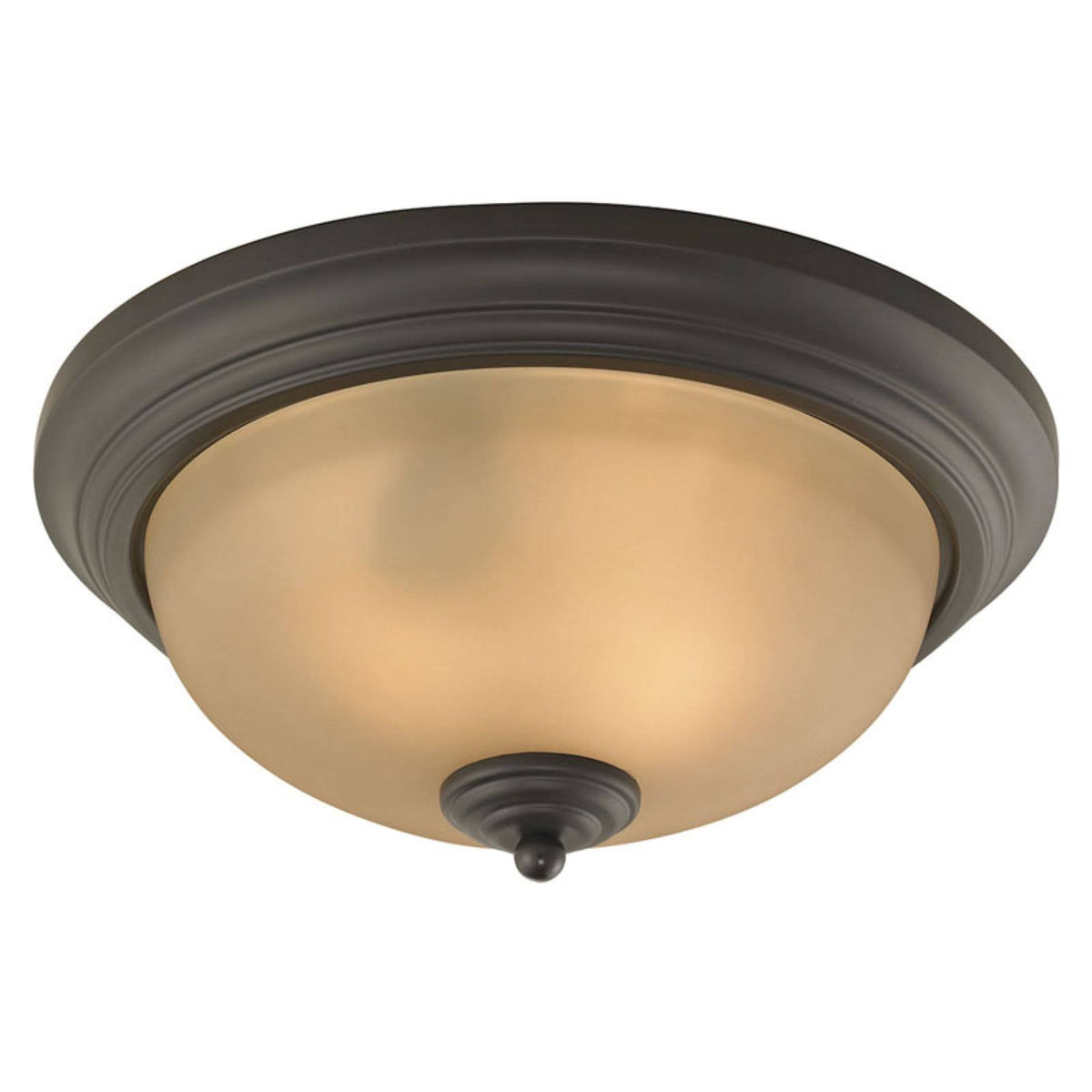 3 Light LED Flushmount in Oil Rubbed Bronze V623