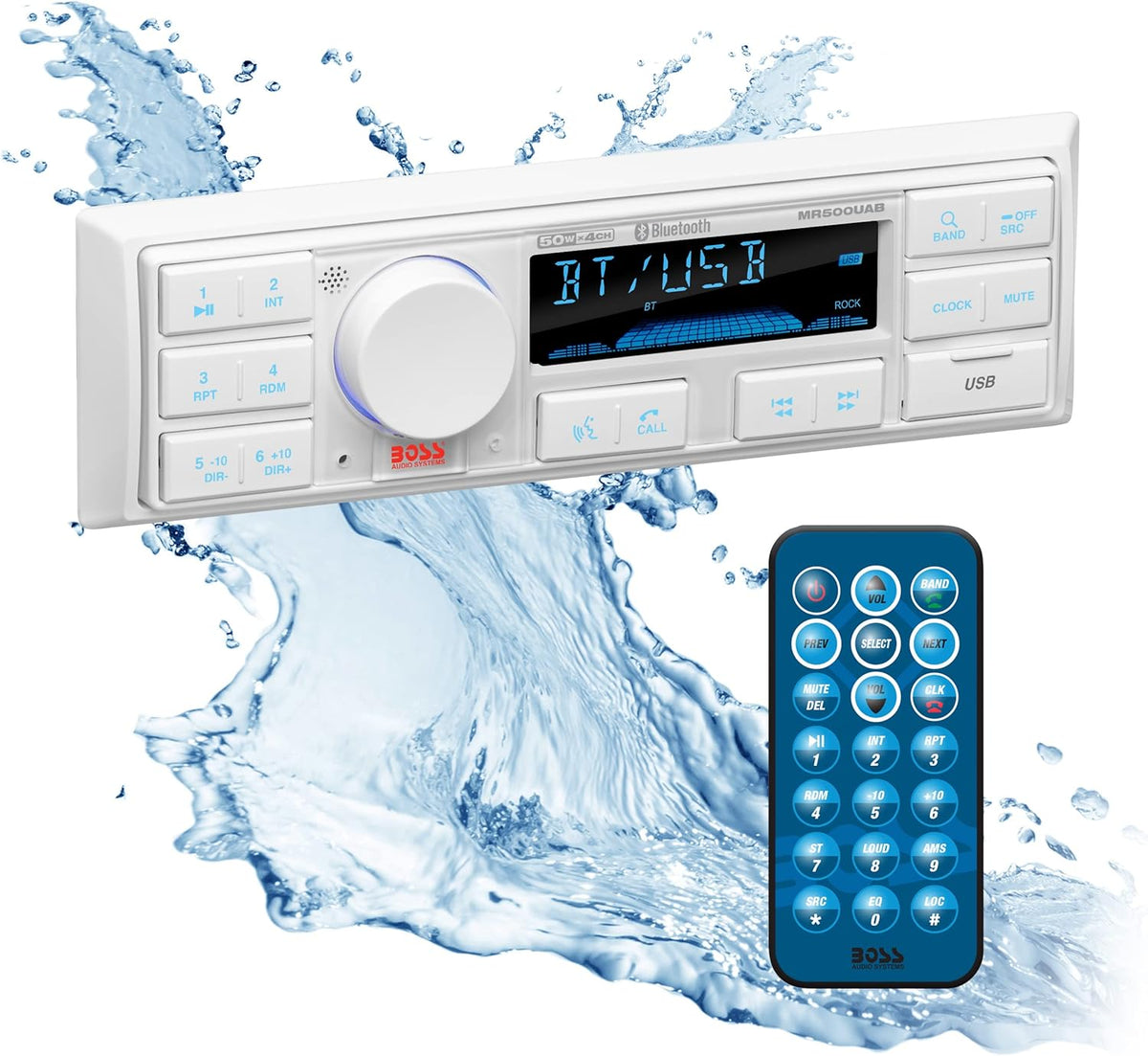 Weatherproof Marine Radio Receiver with Bluetooth V952