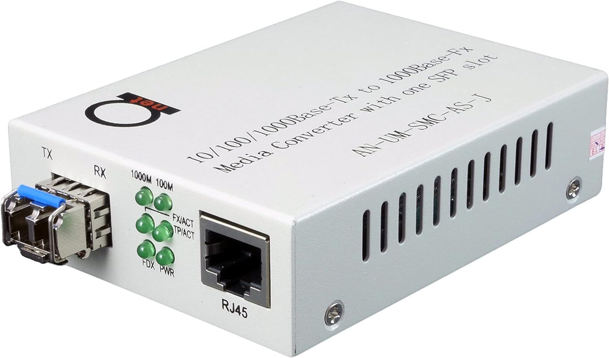 Gigabit Fiber Media Converter with LC SFP G13156
