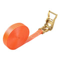 Orange 4cm Multipurpose Cargo Ratchet Straps, 8 Meters H731