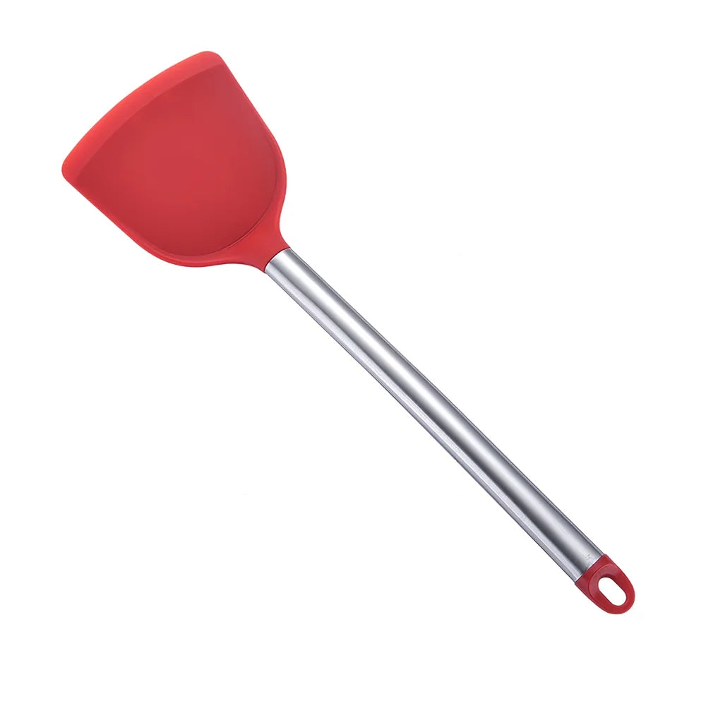 8 Pc Silicone Non Stick Kitchen Utensil Set O284434
