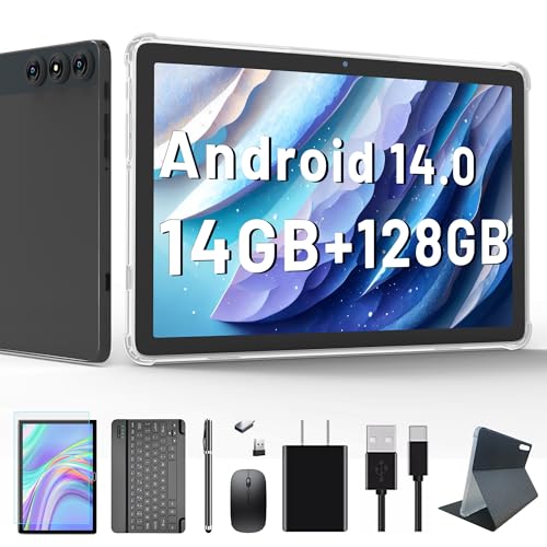 10 inch 128GB Storage 14GB RAM Android 14 Tablet O98734