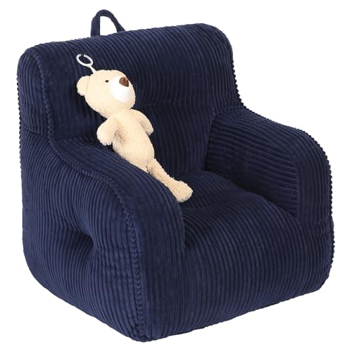 Dark Blue Kids Bean Bag Chair D7717