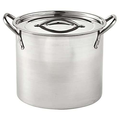16qt Stainless Steel Stock Pot F34972
