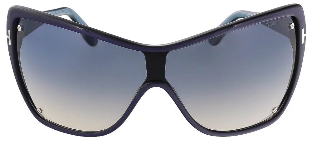 Midnight Blue Rectangle Sunglasses B160