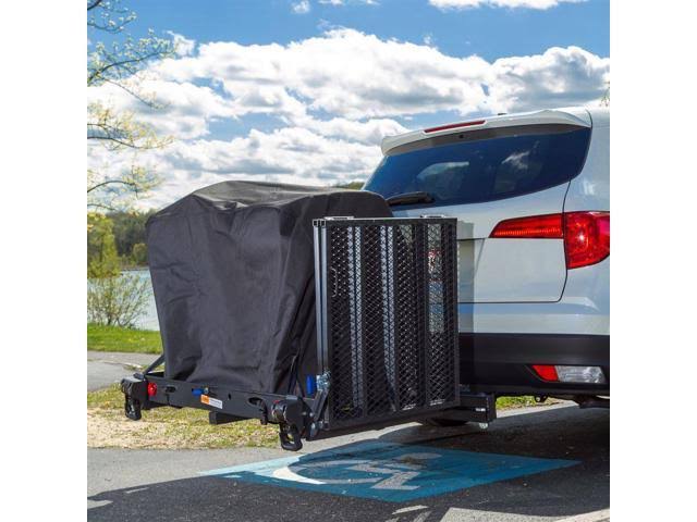 Hitch Carrier with Scooter Cover 500 lb I3736