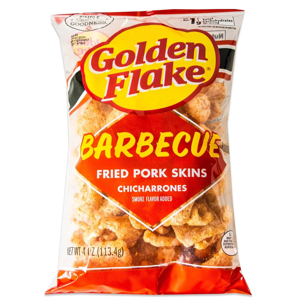 4 Oz Bags BBQ Pork Rinds R362443