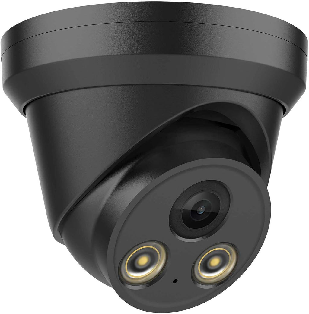 4K 8MP Full Color POE IP Turret Security Camera L7423