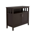 2 Door Accent Cabinet Espresso F5015
