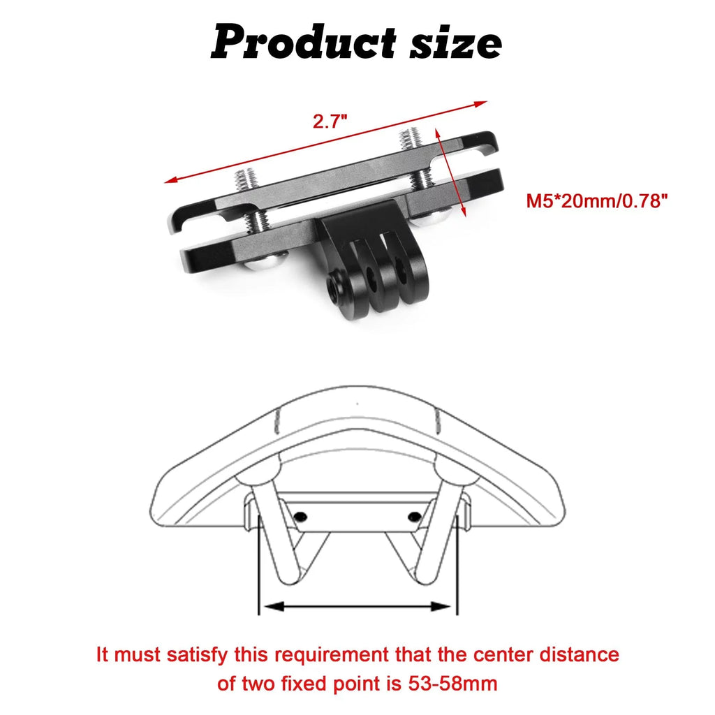 Bike Saddle Clamp Mount Holder H6648