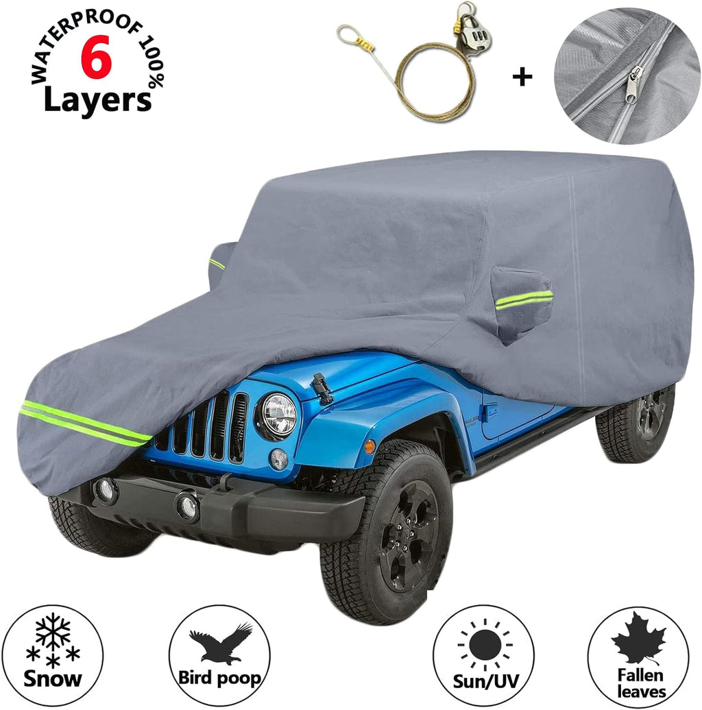 210D Oxford Waterproof Car Cover I4738