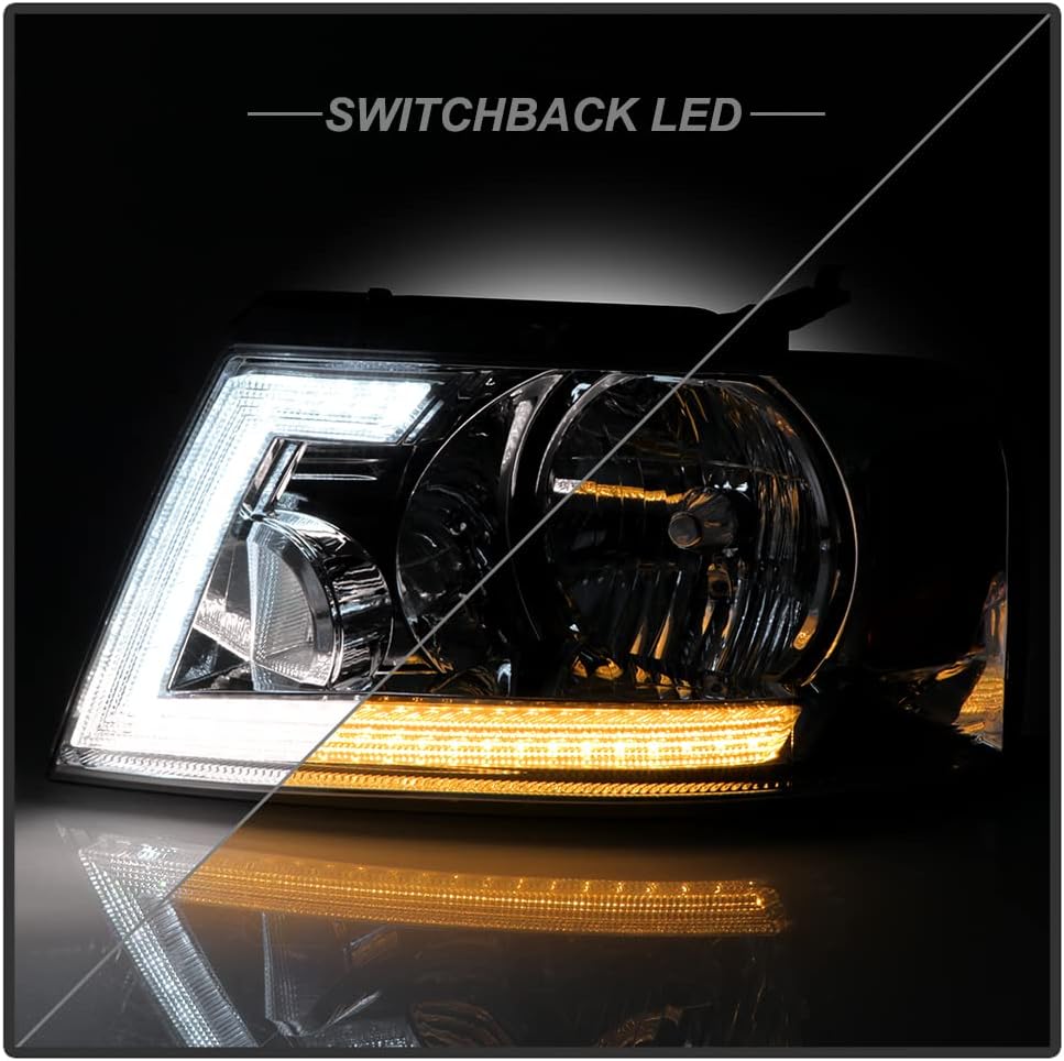Chrome LED Headlights Pair X732861