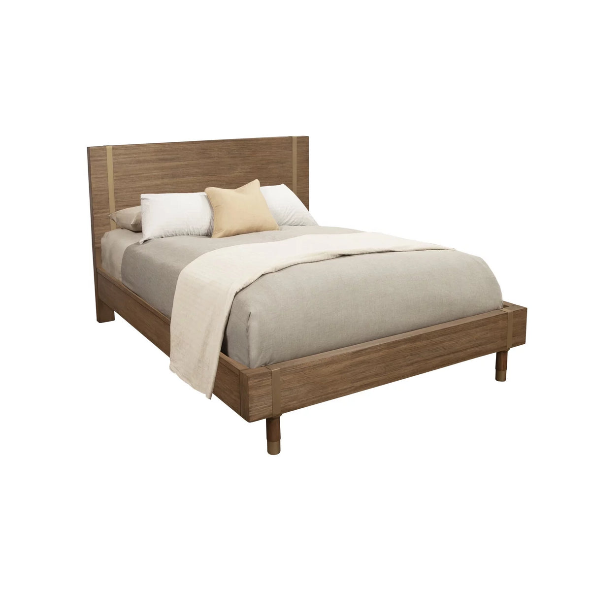 King Wood Platform Bed B8526