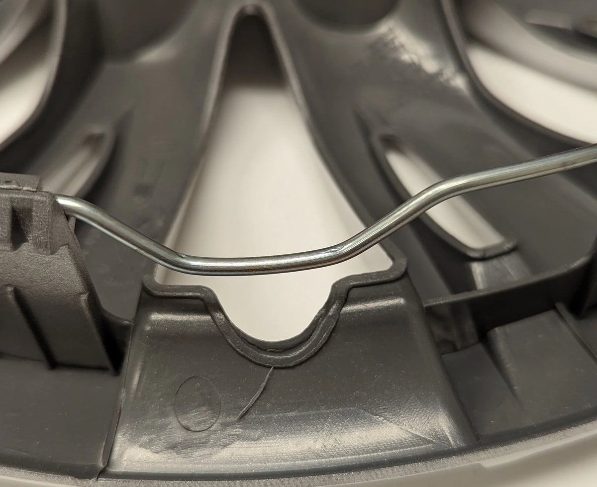 15-inch Wheel Cover Silver Alloy Finish N367