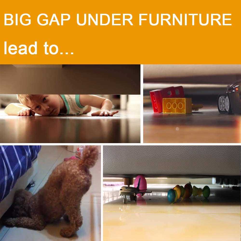 Under Bed Blocker Gap Bumper V97366