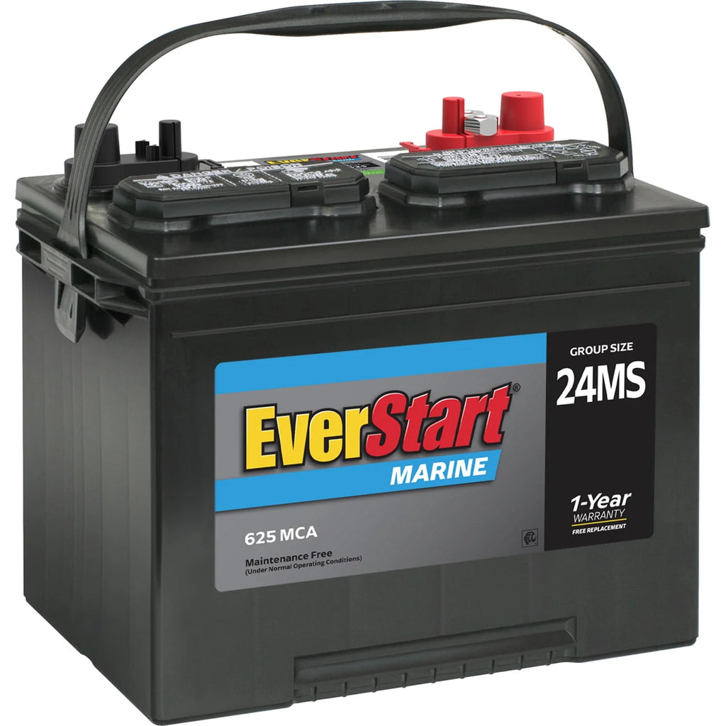 Lead Acid Marine Starting Battery Group Size 24MS 12 Volt 1000 MCA V45406