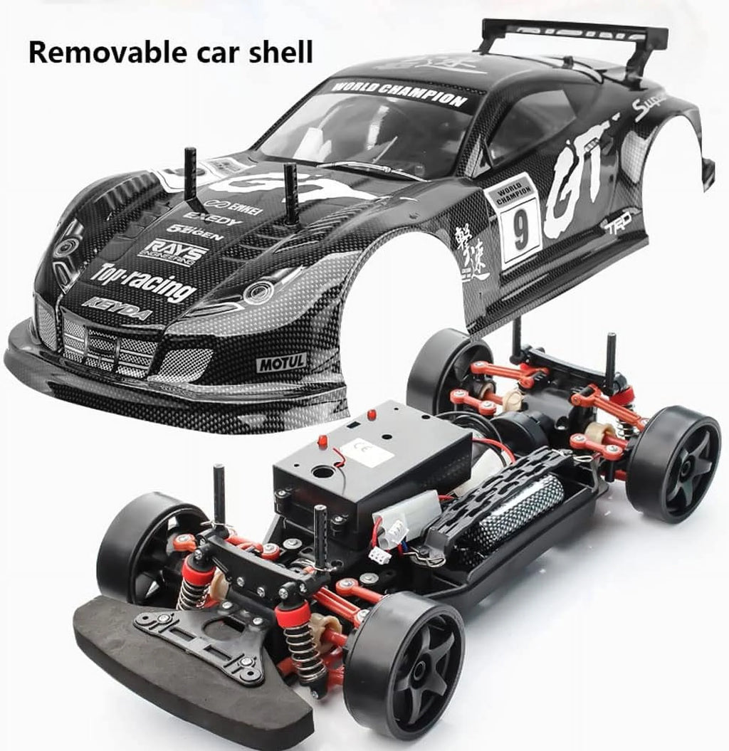 1:10 Scale 4WD Electric Remote Control Racing Car with 2 Batteries F207