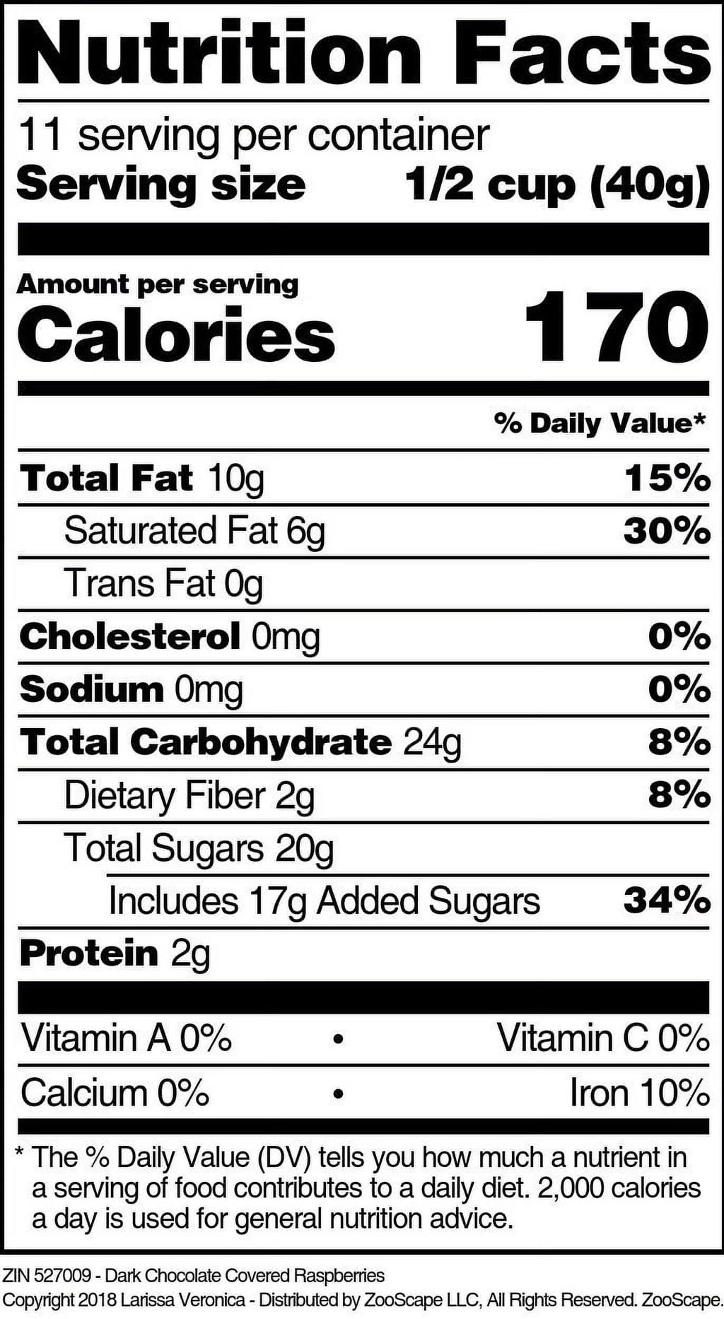 Dark Chocolate Covered Raspberries, 16 oz E2240