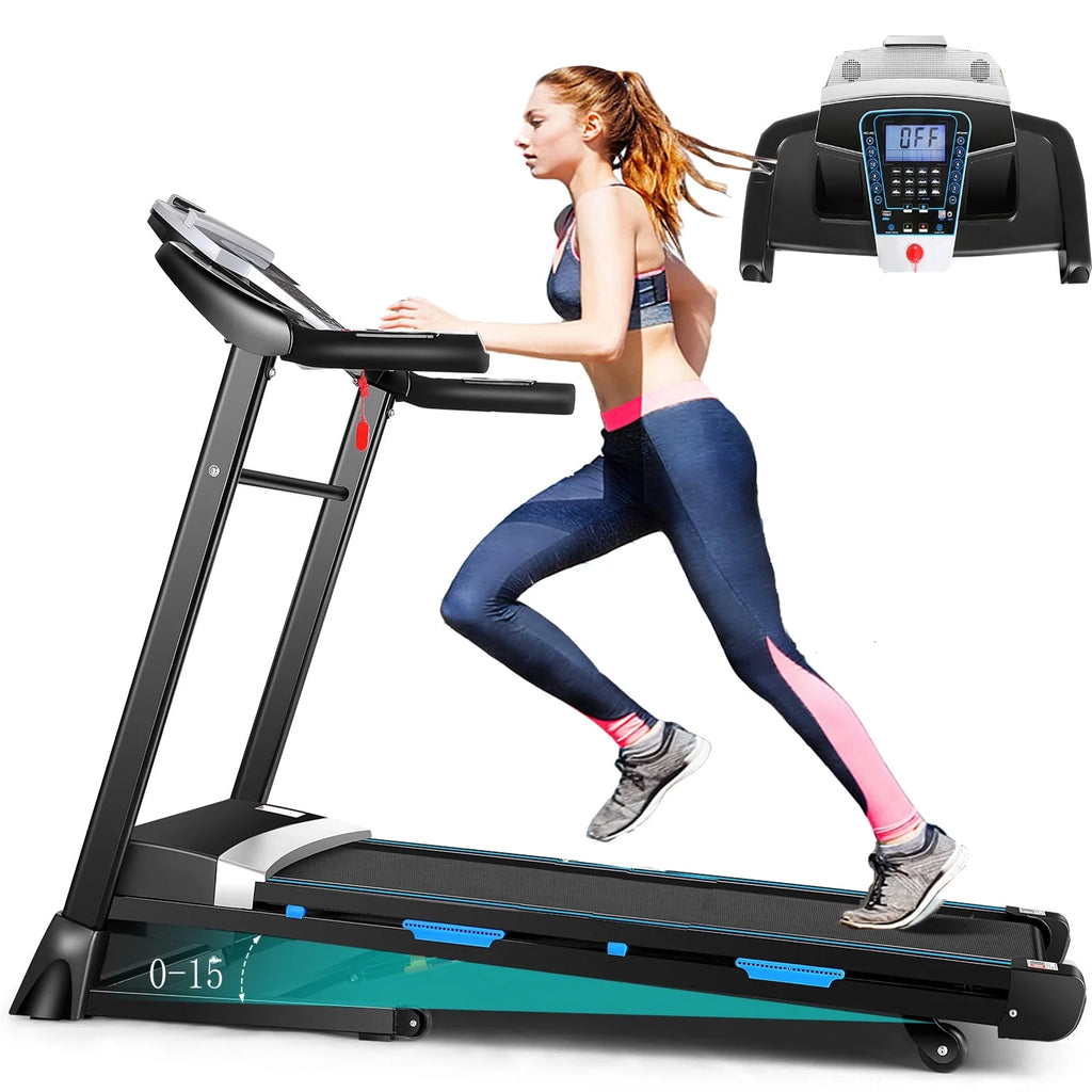 3.25 HP Folding Treadmill with 15-Level Inclines P51313