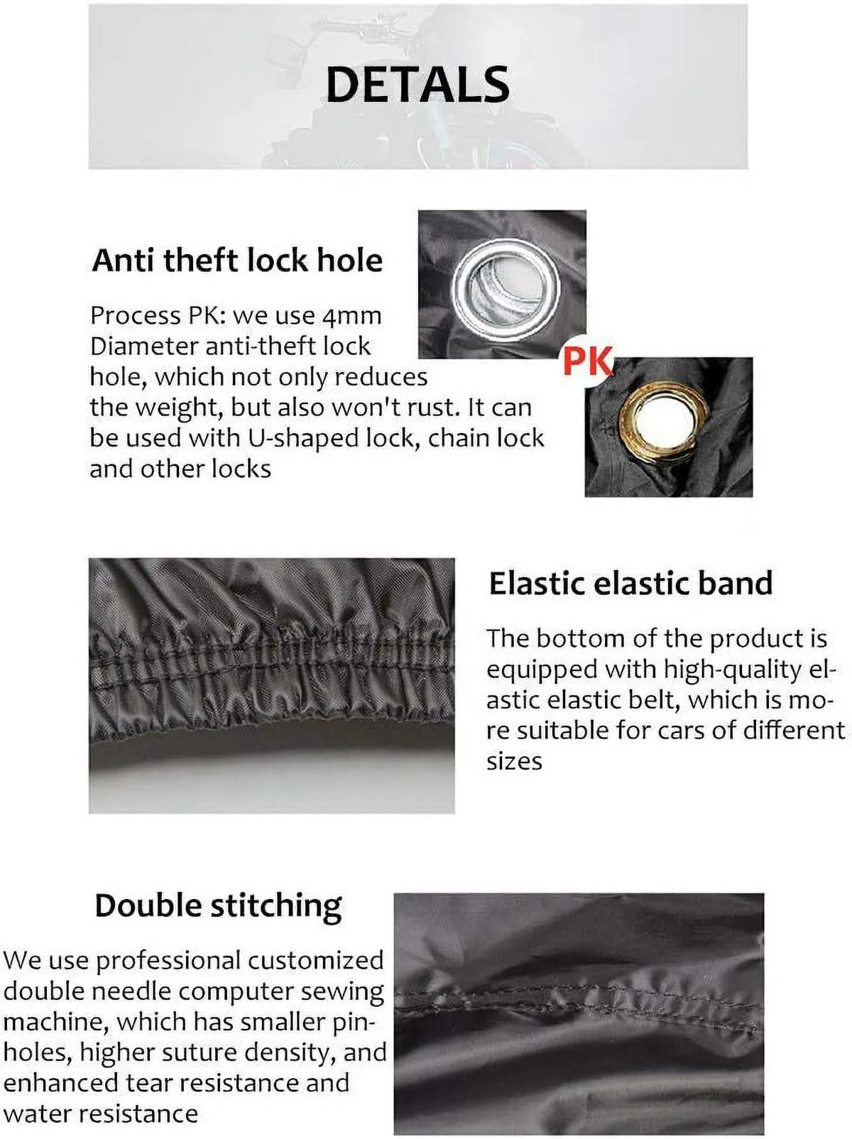 Waterproof Bike and Motorcycle Cover K169982