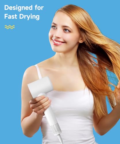 130000 RPM High Speed Brushless Motor Negative Ionic Hair Dryer with Magnetic Diffuser & Nozzle P581