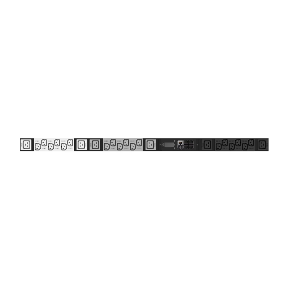 G2 metered 3-Ph 17.3 kVA 48 A / 208 V outlets (18) C13, (6) C19 Vertical PDU A807478