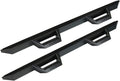 Black Textured Drop Steps Running Boards Y9442