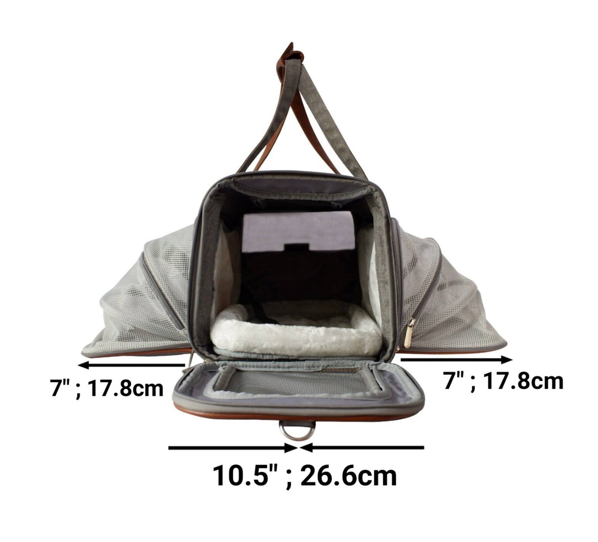 Double Expandable Pet Carrier B257