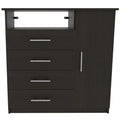 Black 4 Drawer Dresser D86707