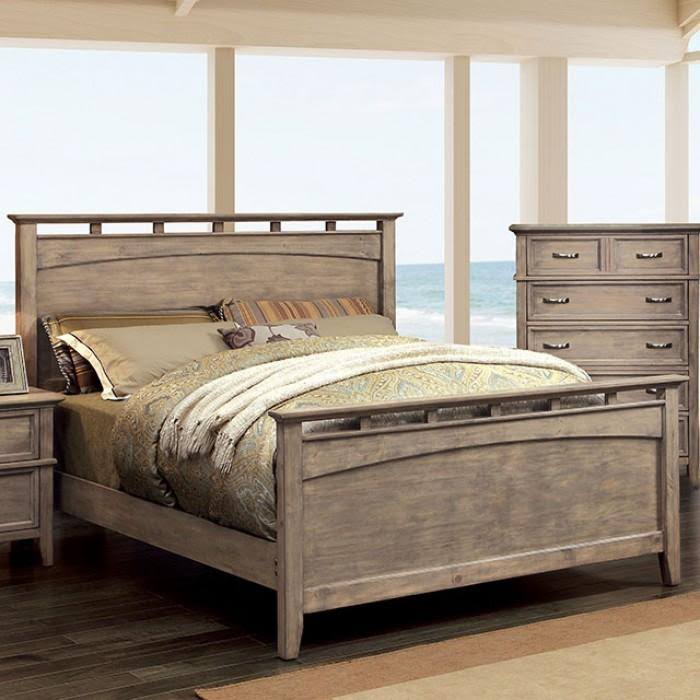 Queen Panel Bed F28133