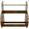 Multiple Guitar Stand Walnut Finish P30303
