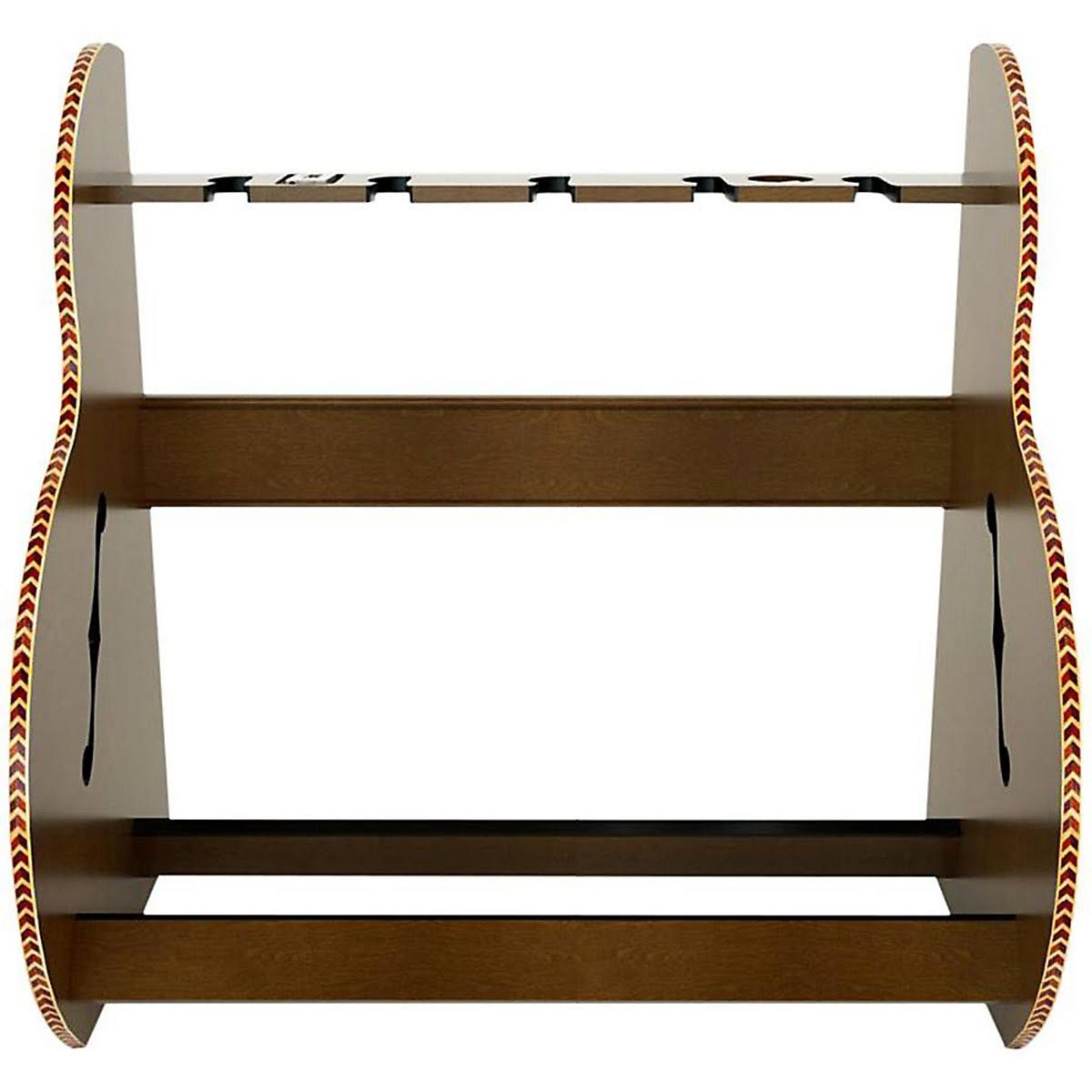 Multiple Guitar Stand Walnut Finish P30303