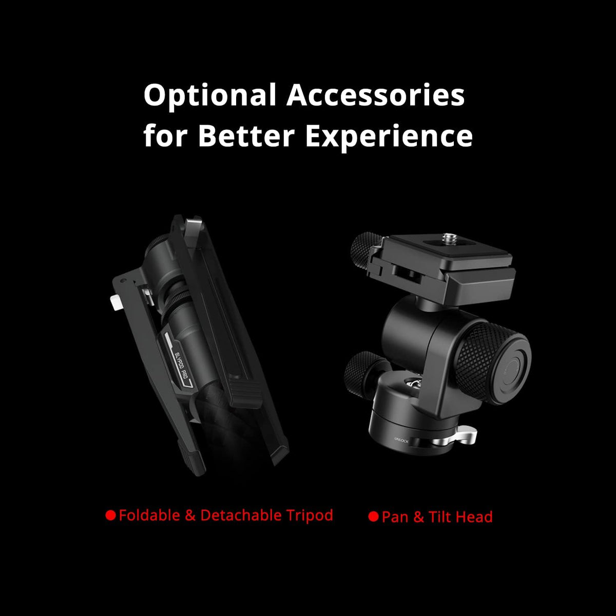 Motorized Camera Slider Monopod with Pan and Tilt Head & Tripod X3445