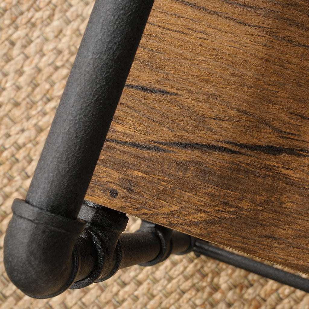 Checked Oak Multi-Purpose Cart X811584