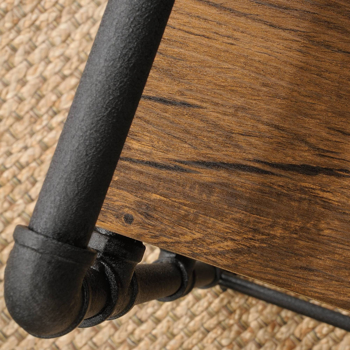 Checked Oak Multi-Purpose Cart X811584