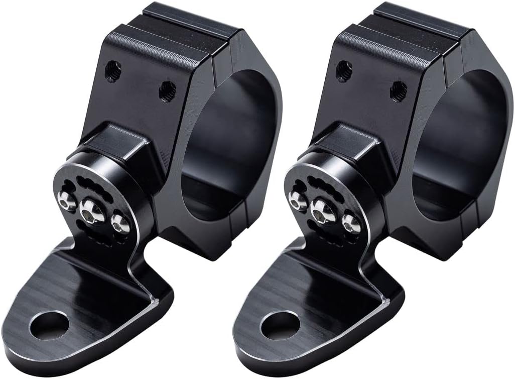 360° Rotating UTV Mount Bracket for 1.75-2inch Roll Bar, Pack of 2 E866344
